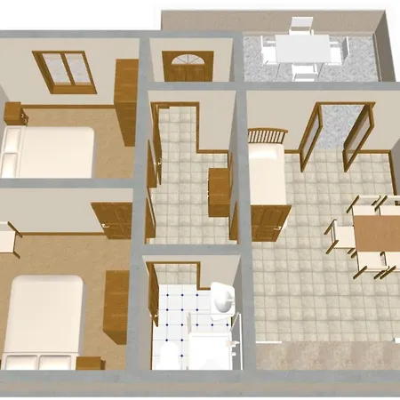 By The Sea Tri Zala, Korcula - 556 Apartamento